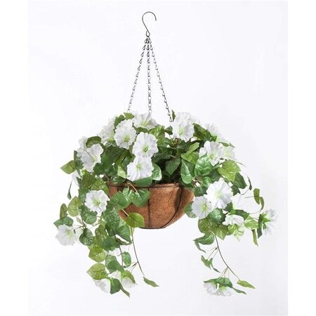 ATT Southern 259808 10 In. Weave Hang Basket; Light Terra Cotta